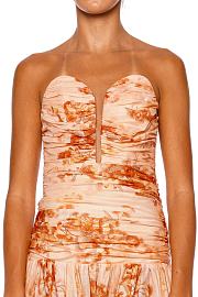 Colestore Zimmermann Cascadian Strapless Midi Dress - 3