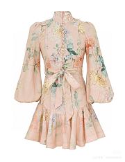 Colestore Zimmermann Illuminate Peplum Mini Dress - 1