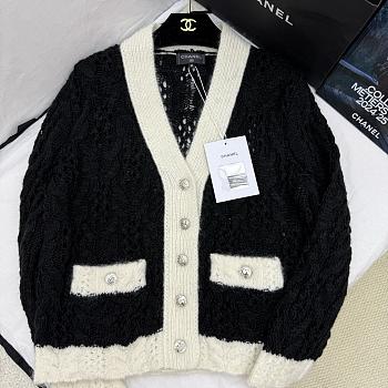 Colestore Chanel Cardigan Black and White 