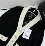 Colestore Chanel Cardigan Black and White  - 5