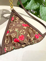 Colestore Louis Vuitton LV x TM Cherry Bikini Brown - 4