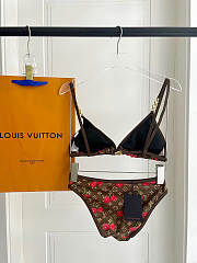 Colestore Louis Vuitton LV x TM Cherry Bikini Brown - 5