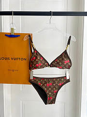 Colestore Louis Vuitton LV x TM Cherry Bikini Brown - 6