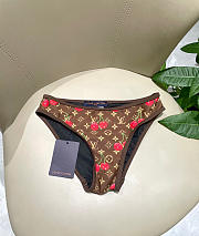 Colestore Louis Vuitton LV x TM Cherry Bikini Brown - 2