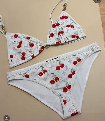 Colestore Louis Vuitton LV x TM Cherry Bikini White