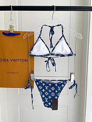 Colestore Louis Vuitton Monogram Blue Bikini - 5