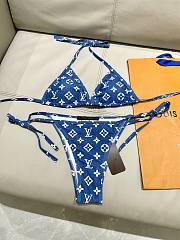 Colestore Louis Vuitton Monogram Blue Bikini - 4