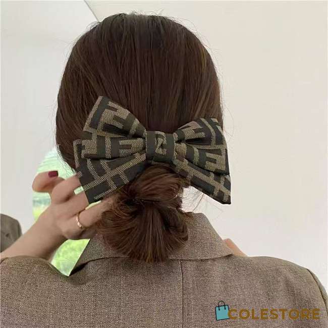 Colestore Fendi Bow Barrette - 1