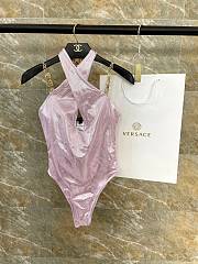 Colestore Versace One Piece Swimsuit/Bikini Pink - 1