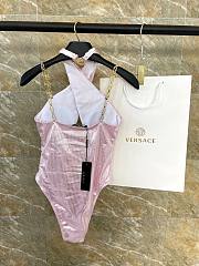 Colestore Versace One Piece Swimsuit/Bikini Pink - 2