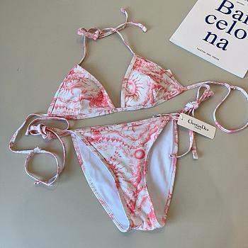 Colestore Dior Toile de Jouy Print in A Pink and White