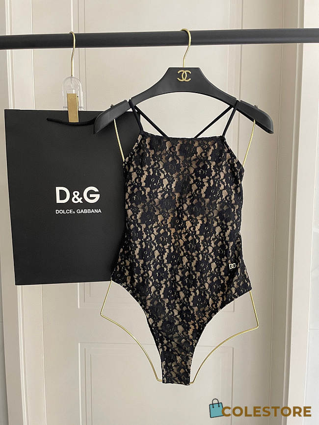 Colestore Dolce & Gabbana One-Piece Lace Swimsuit/Bikini - 1