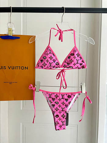 Colestore Louis Vuitton Pink Bikini 