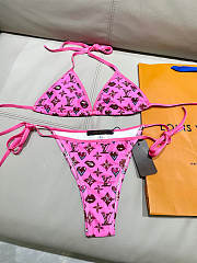 Colestore Louis Vuitton Pink Bikini  - 5