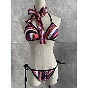 Colestore Pucci Iride-Print Bikini Purple - 1