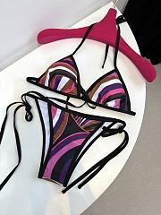 Colestore Pucci Iride-Print Bikini Purple - 3