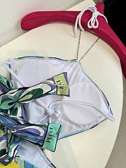 Colestore Pucci Costume Intero Incrociato in Stampa Iride Swimsuit/Bikini - 2