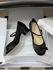 Colestore Dior Lovely-D Pump Black Satin - 5