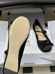 Colestore Dior Lovely-D Pump Black Satin Flap - 6