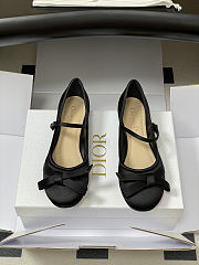 Colestore Dior Lovely-D Pump Black Satin Flap - 5