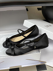 Colestore Dior Lovely-D Pump Black Satin Flap - 4