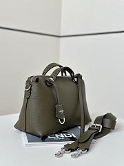 Colestore Fendi Bag By The Way Selleria Dove-Coloured in Green 29x13x17cm - 4