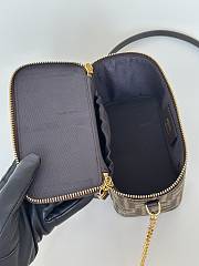 Colestore Fendi Vanity Mini Bag in Brown 16x8x11cm - 6