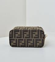 Colestore Fendi Vanity Mini Bag in Brown 16x8x11cm - 5