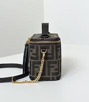 Colestore Fendi Vanity Mini Bag in Brown 16x8x11cm - 4
