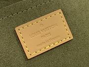Colestore Louis Vuitton Monogram Denim Mini Pleaty Green 26x15x9cm - 2