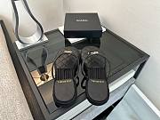 Colestore Chanel Coco Beach Flip flops Suede Black - 2