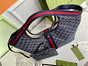 Colestore Gucci Giglio Large Tote Bag in Denim 60×47×16cm - 3