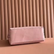 Colestore Gucci GG Emblem Large Tote Bag Leather in Pink 37x31x16cm - 4