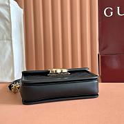 Colestore Gucci Go Small Shoulder Bag Black GG 21.5x14x9cm - 5