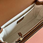 Colestore Gucci Go Small Shoulder Bag Blue Denim GG 21.5x14x9cm - 3