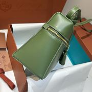 Colestore Loro Piana Extra Bag L27 Smooth Calfskin Dark Lichen Green 27x10x16cm - 6