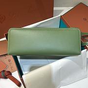 Colestore Loro Piana Extra Bag L27 Smooth Calfskin Dark Lichen Green 27x10x16cm - 2
