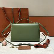 Colestore Loro Piana Extra Bag L27 Smooth Calfskin Dark Lichen Green 27x10x16cm - 4