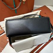 Colestore Loro Piana Extra Bag L27 Smooth Calfskin Black 27x10x16cm - 4