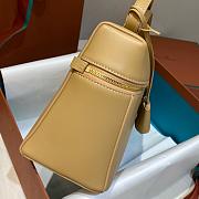 Colestore Loro Piana Extra Bag L27 Smooth Calfskin Light Mastic/Sun Gold 27x10x16cm - 6