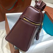 Colestore Loro Piana Extra Bag L27 Smooth Calfskin Azuki Beans 27x10x16cm - 4