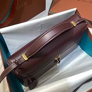 Colestore Loro Piana Extra Bag L27 Smooth Calfskin Azuki Beans 27x10x16cm - 2