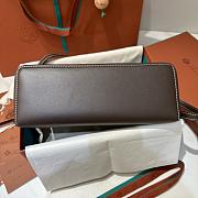 Colestore Loro Piana Extra Bag L27 Smooth Calfskin Dark Chocolate 27x10x16cm - 3