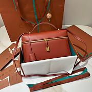 Colestore Loro Piana Extra Bag L27 Smooth Calfskin Deep Kummel 27x10x16cm - 2