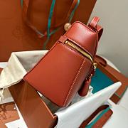 Colestore Loro Piana Extra Bag L27 Smooth Calfskin Deep Kummel 27x10x16cm - 3