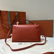 Colestore Loro Piana Extra Bag L27 Smooth Calfskin Deep Kummel 27x10x16cm - 5