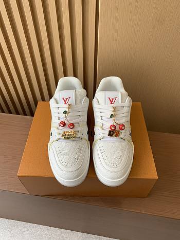 Colestore Louis Vuitton LV Trainer line Red