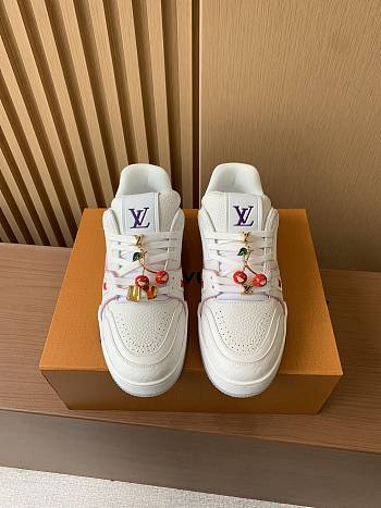 Colestore Louis Vuitton LV Trainer line Purple