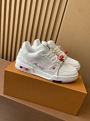 Colestore Louis Vuitton LV Trainer line Purple - 3