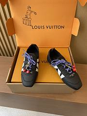 Colestore Louis Vuitton Sneakerina Cherry Charm Trainers Black - 3